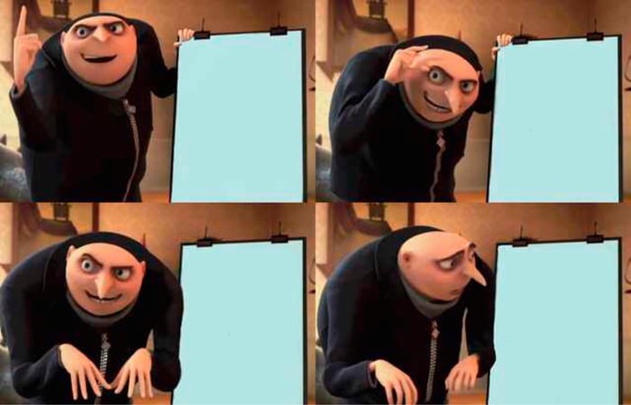 Gru's Plan meme about Wellbel